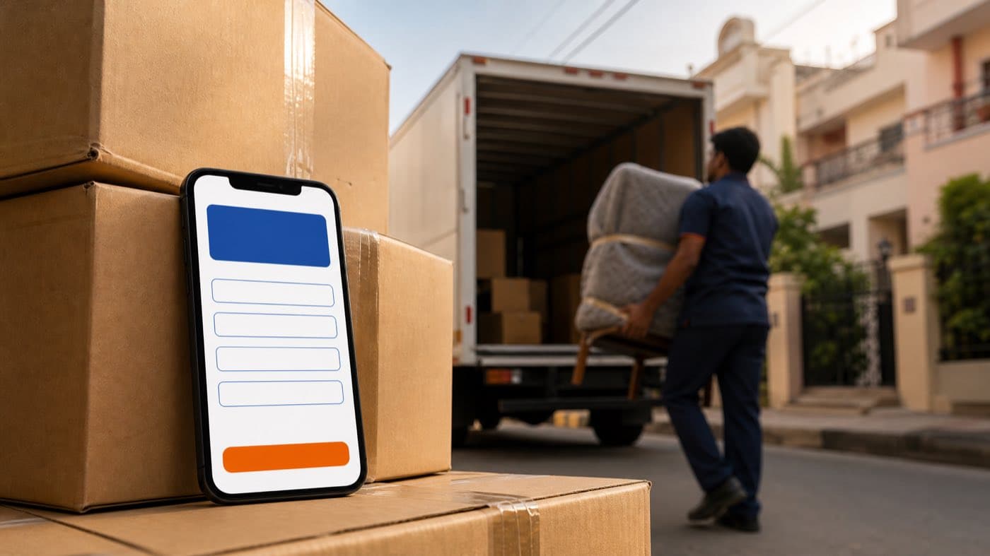 Dwaraka Packers & Movers – Sirisilla — Logistics website project built by Mana Studio