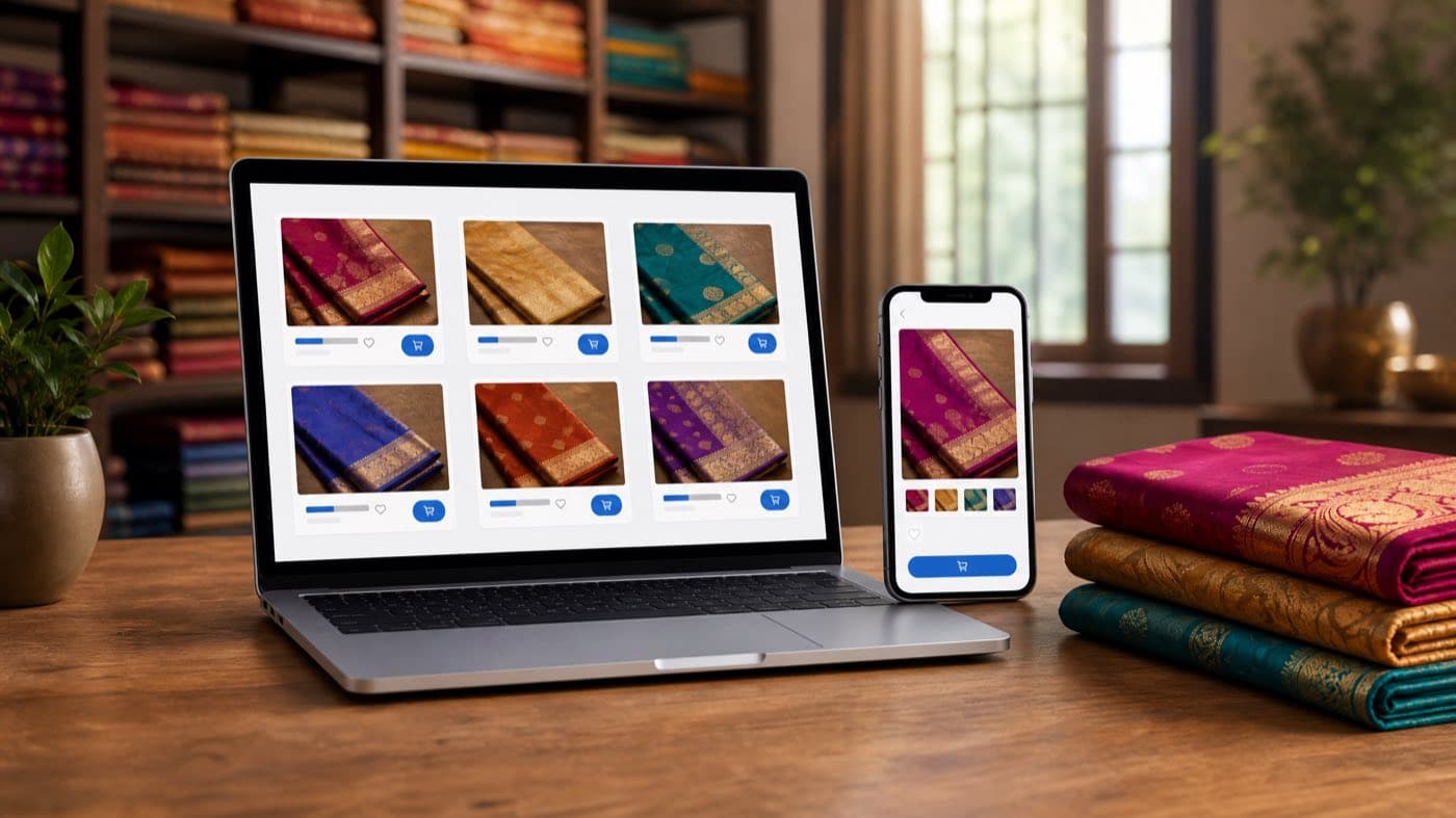 Rami Silks — E-commerce project built by Mana Studio